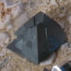 Octohedral magnetite