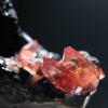 Rhodochrosite crystals